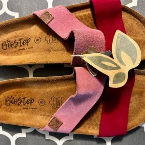 Biostep Leather Slides